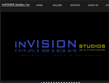 Tablet Screenshot of invisionstudios.com